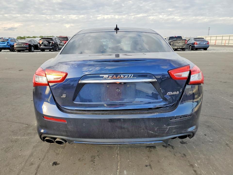 2019 Maserati Ghibli VIN ZAM57YSL3K1319232 COPART salvage auction — REAR END, FL - CERT OF TITLE SLVG REBUILDABLE, sold $8,500 on 2026-07-06 (photo 6)
