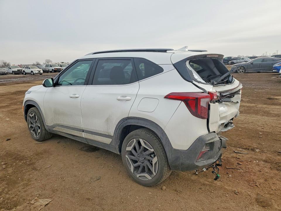 2025 Kia Seltos VIN KNDETCA75S7717644 COPART salvage auction — REAR END, Il - Salvage Certificate, sold $6,900 on 2026-07-07 (photo 2)
