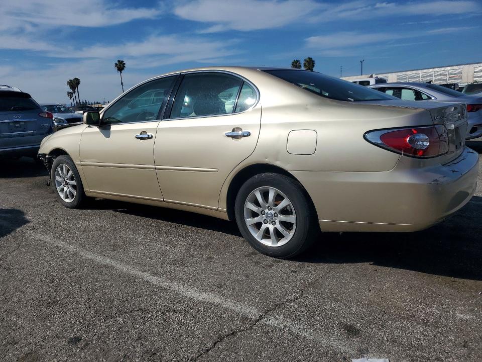 2002 Lexus ES VIN JTHBF30G020051750 COPART salvage auction — FRONT END, Ca - Dis/Dlr/Exp App For Dup Salvag, sold $450 on 2026-07-14 (photo 2)