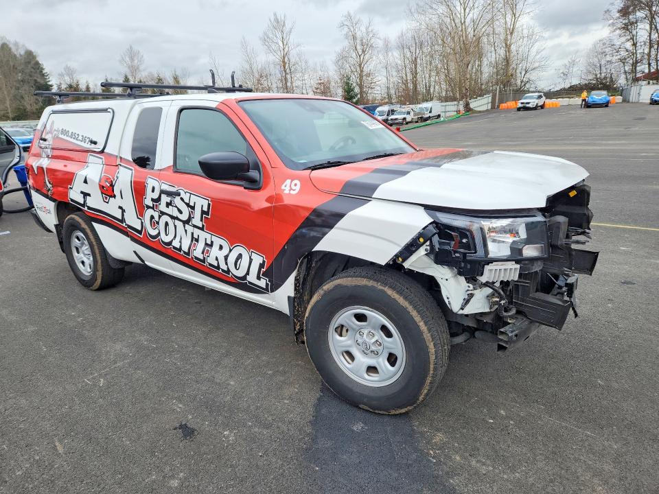 2024 Nissan Frontier VIN 1N6ED1CL1RN656159 COPART salvage auction — FRONT END, Or - Lien Papers Salvage, sold $125 on 2026-07-20 (photo 4)