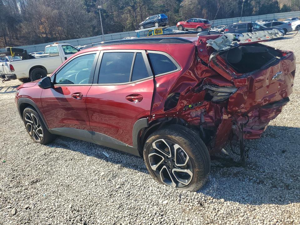 2025 Chevrolet Trax VIN KL77LJEP0SC292667 COPART salvage auction — REAR END, Oh - Cert Of Title-Salvage, sold $2,700 on 2026-07-08 (photo 2)