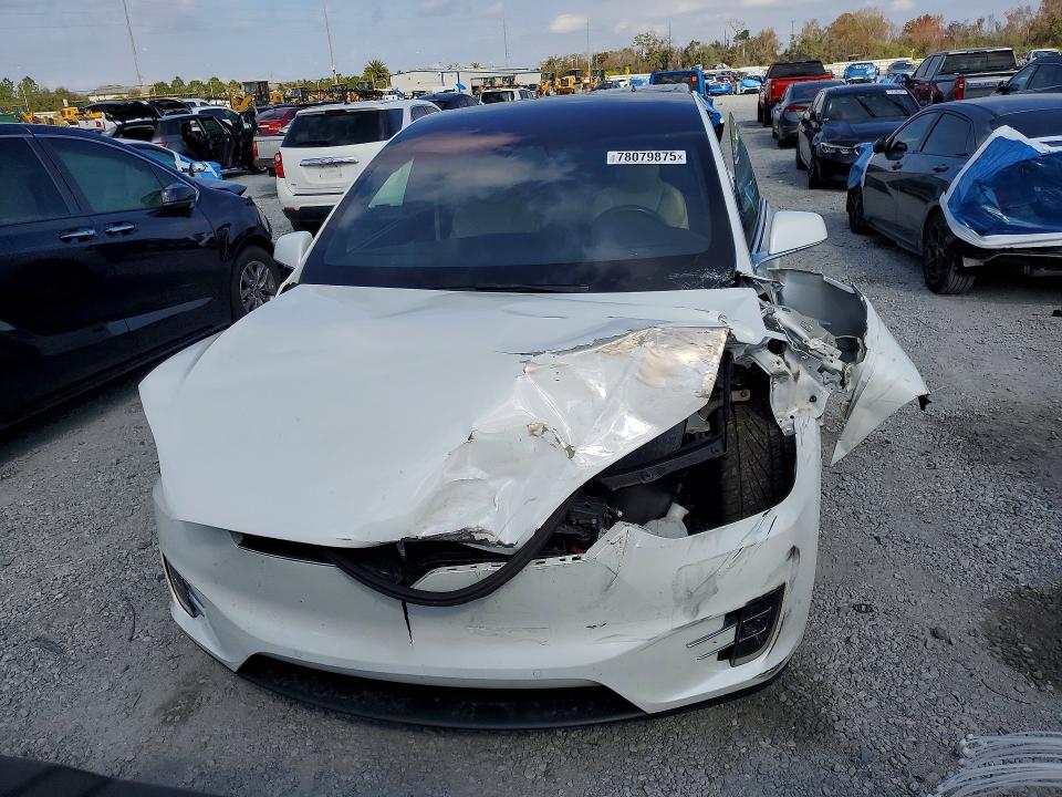 2016 Tesla Model x VIN 5YJXCDE26GF026637 COPART salvage auction — FRONT END, FL - CERT OF TITLE SLVG REBUILDABLE, sold $3,000 on 2026-07-24 (photo 5)