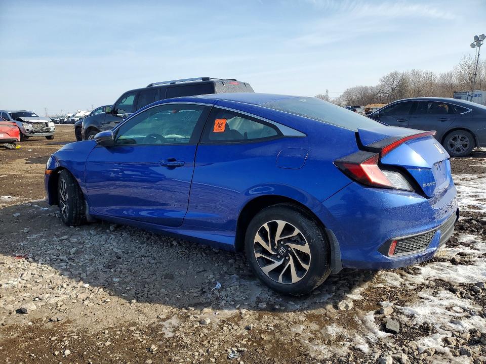 2017 Honda Civic VIN 2HGFC4B06HH311592 COPART salvage auction — SIDE, Il - Salvage Certificate, sold $575 on 2026-07-09 (photo 2)