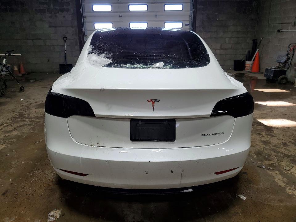 2021 Tesla Model 3 VIN 5YJ3E1EB0MF860325 COPART salvage auction — FRONT END, NY - MV907A-PARTS ONLY, sold $5,600 on 2026-07-27 (photo 6)