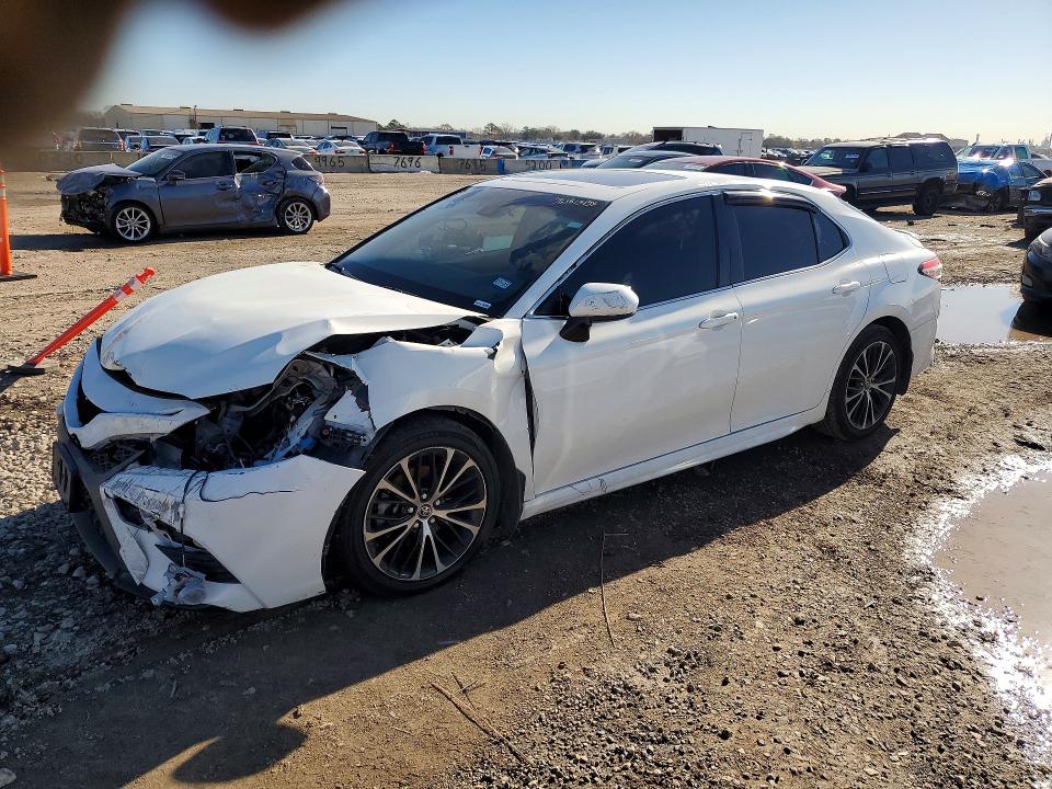2018 Toyota Camry VIN JTNB11HK4J3048436 COPART salvage auction — FRONT END, Tx - Salvage Vehicle Title, sold $2,200 on 2026-07-23 (photo 1)