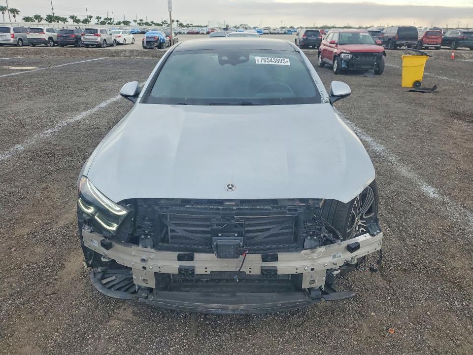 2025 Mercedes-benz E-class VIN W1KLF4HB3SA093849 COPART salvage auction — FRONT END, On - Permit No Brand - Unfit, sold $27,250 on 2026-07-06 (photo 5)
