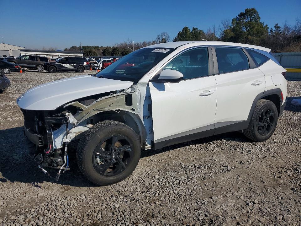 2024 Hyundai Tucson VIN 5NMJACDEXRH375884 COPART salvage auction — FRONT END, Tn - Salvage Certificate, sold $7,300 on 2026-07-09 (photo 1)