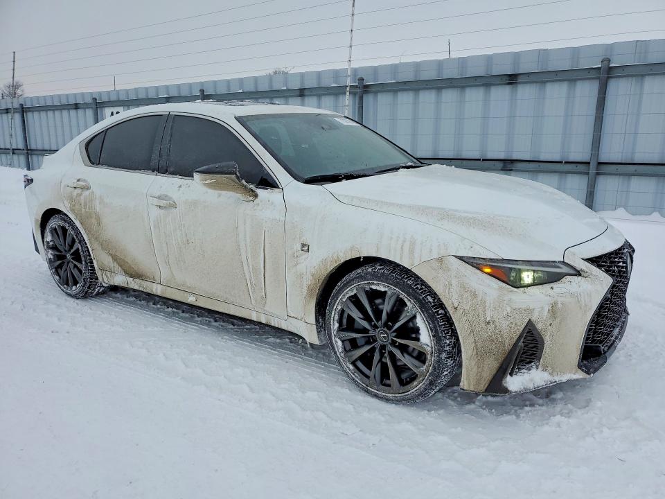 2023 Lexus Is VIN JTHG81F20P5051936 COPART salvage auction — VANDALISM, Salvage Title, sold $16,800 on 2026-07-23 (photo 4)