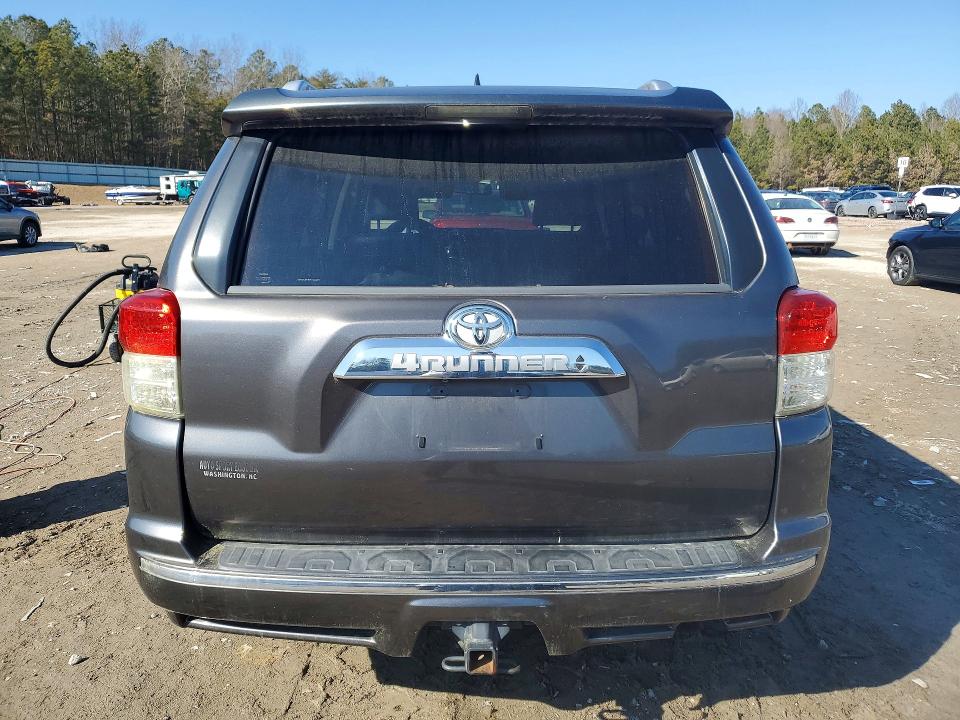 2013 Toyota 4runner VIN JTEBU5JR0D5113328 COPART salvage auction — FRONT END, Fl - Certificate Of Title, sold $7,400 on 2026-07-27 (photo 6)