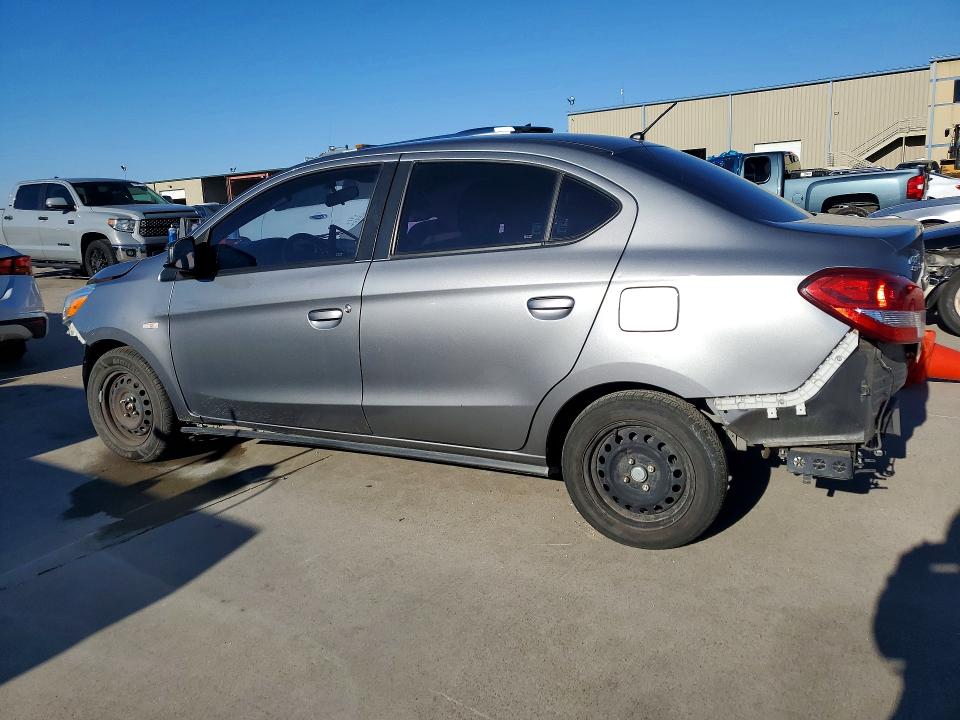 2020 Mitsubishi Mirage VIN ML32F4FJXLHF09216 COPART salvage auction — ALL OVER, Tx - Salvage Vehicle Title, sold $1,200 on 2026-07-09 (photo 2)