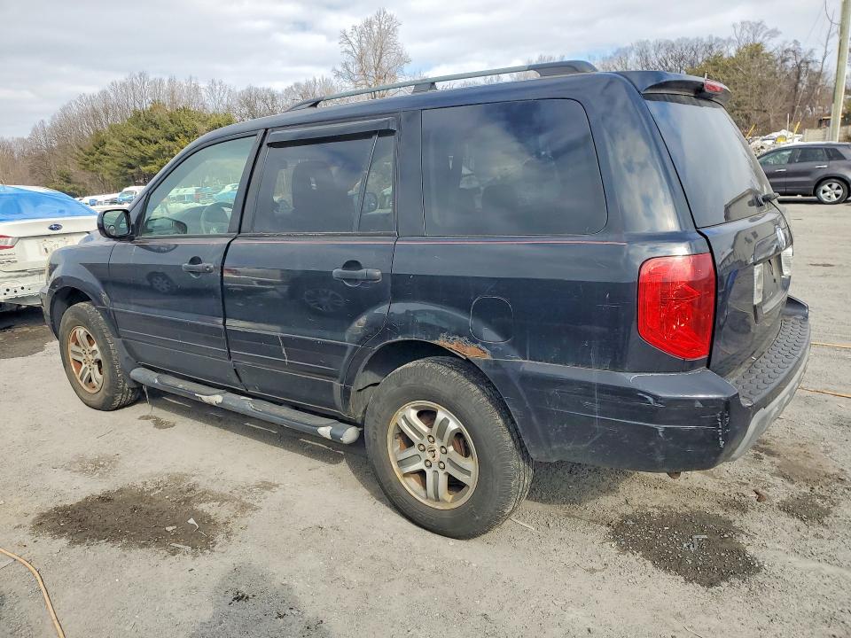 2003 Honda Pilot VIN 2HKYF18703H525351 COPART salvage auction — MINOR DENT/SCRATCHES, Pa - Cert Of Title, sold $750 on 2026-07-09 (photo 2)