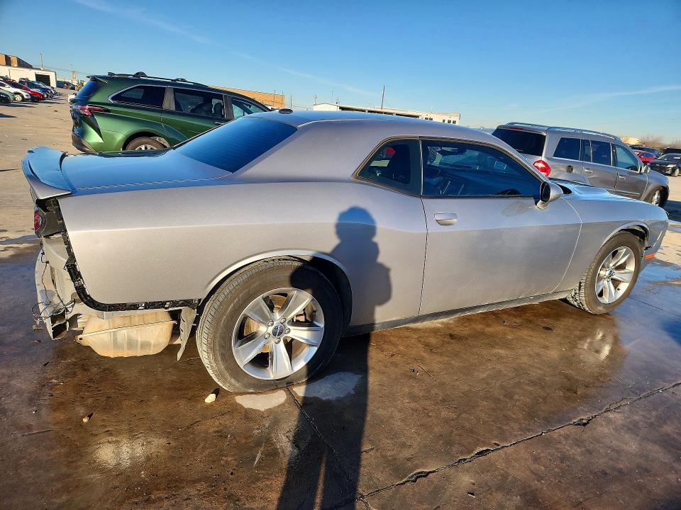 2018 Dodge Challenger VIN 2C3CDZAG2JH241657 COPART salvage auction — REAR END, Tx - Certificate Of Title, sold $2,950 on 2026-07-09 (photo 3)