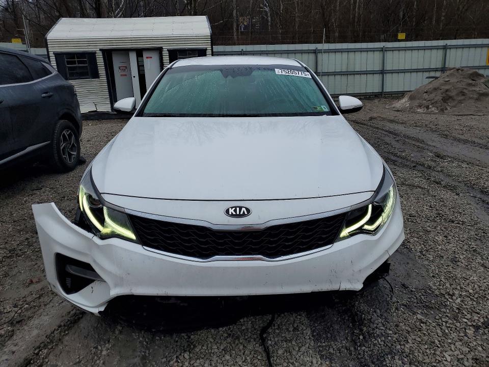 2020 Kia Optima VIN 5XXGU4L11LG414101 COPART salvage auction — FRONT END, ID - SALVAGE CERTIFICATE OF TITLE, sold $875 on 2026-07-16 (photo 5)