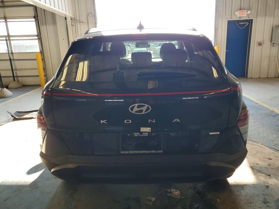 2025 Hyundai Kona VIN KM8HCCAB2SU322416 COPART salvage auction — FRONT END, In - Certificate Of Title, sold $9,400 on 2026-07-27 (photo 6)