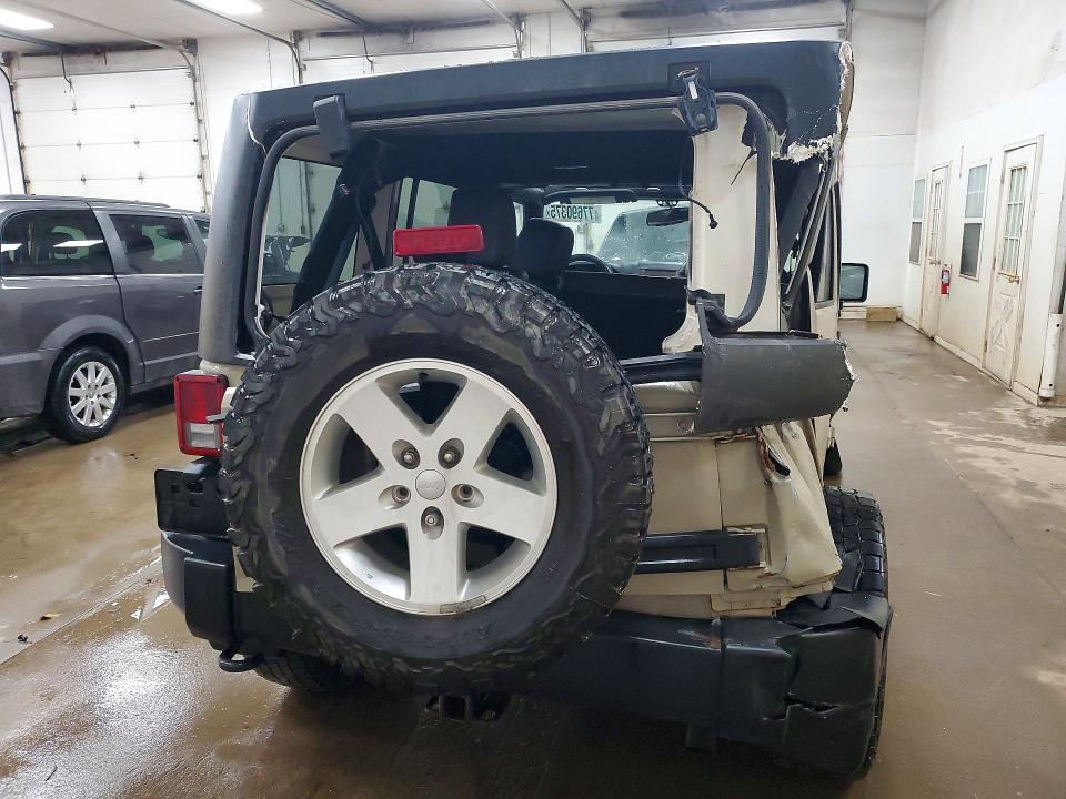 2018 Jeep Wrangler / VIN 1C4BJWDG9JL849737 COPART salvage auction — FRONT END, Mi - Certificate Of Title, sold $1,100 on 2026-07-22 (photo 6)