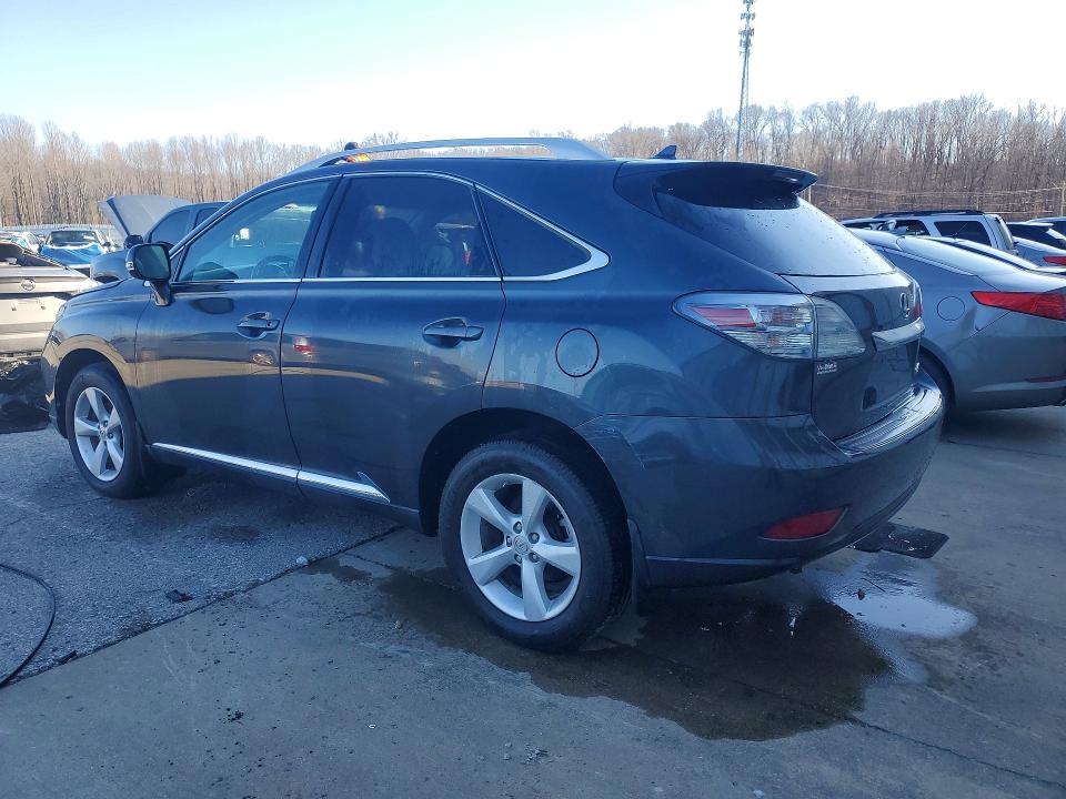 2011 Lexus Rx 350 VIN 2T2BK1BAXBC081253 COPART salvage auction — NORMAL WEAR, In - Certificate Of Title (P), sold $3,150 on 2026-07-02 (photo 2)