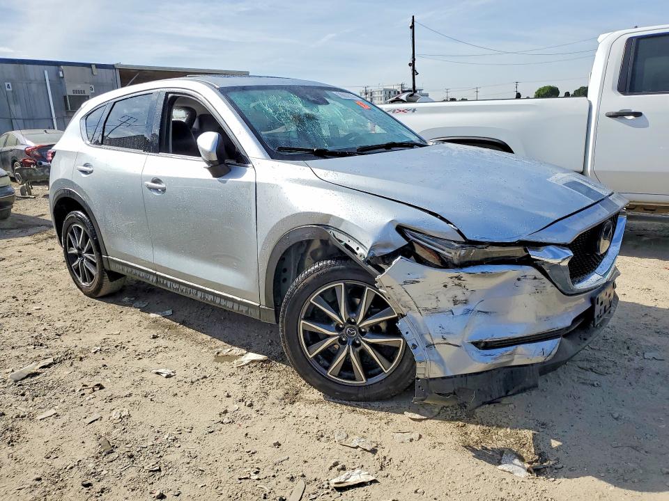 2018 Mazda Cx-5 VIN JM3KFBDM7J0326497 COPART salvage auction — FRONT END, Ca - Salvage Certificate, sold $3,950 on 2026-07-16 (photo 4)