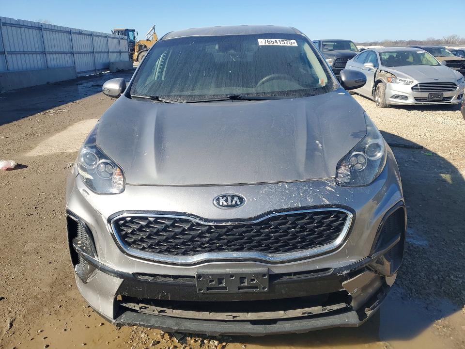 2021 Kia Sportage VIN KNDPM3AC7M7856048 COPART salvage auction — FRONT END, Mo - Salvage Certificate Of Title, sold $100 on 2026-07-28 (photo 5)