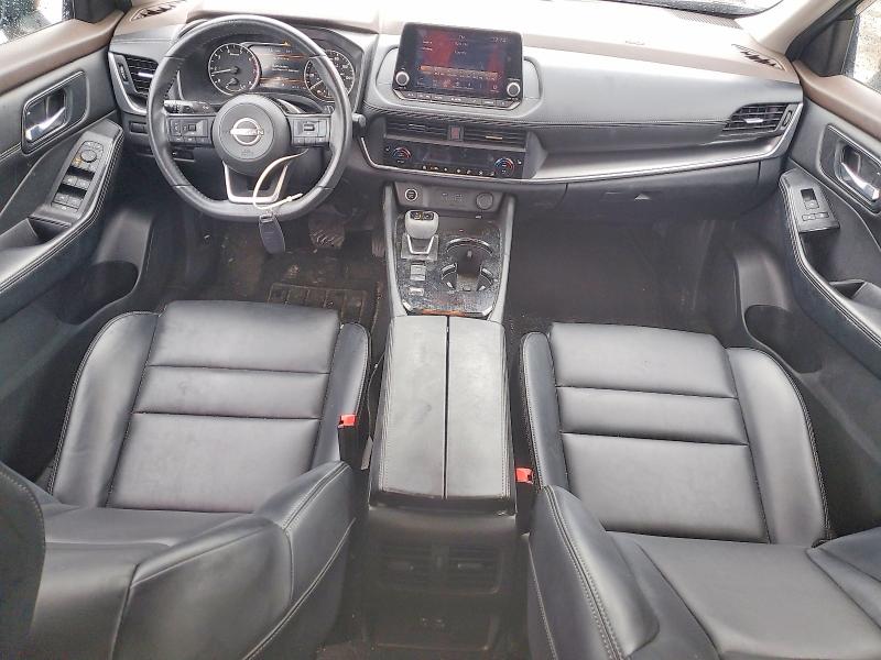 2023 Nissan Rogue VIN JN8BT3BA6PW013290 COPART salvage auction — REAR END, Sc - Cert Of Title-Salvage, sold $5,700 on 2026-07-20 (photo 8)