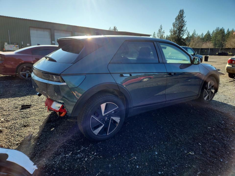2025 Hyundai Ioniq VIN 7YAKMDDCXSY019614 COPART salvage auction — REAR END, Salvage Title, sold $12,400 on 2026-07-14 (photo 3)