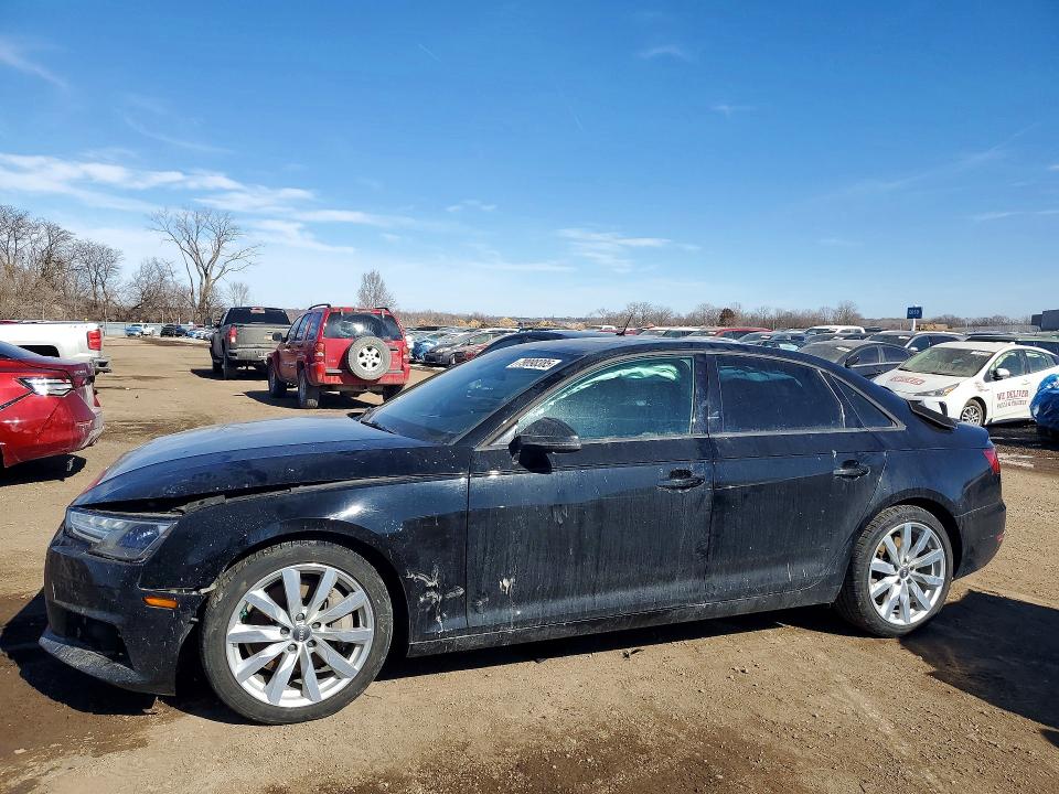 2017 Audi A4 VIN WAUANAF44HN061904 COPART salvage auction — FRONT END, Salvage Title, sold $1,500 on 2026-09-04 (photo 1)