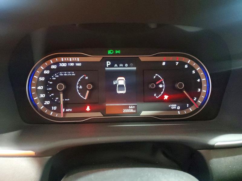 2024 Hyundai Santa cruz VIN 5NTJADDE7RH123813 COPART salvage auction — REAR END, Salvage Title, sold $6,900 on 2026-07-20 (photo 9)