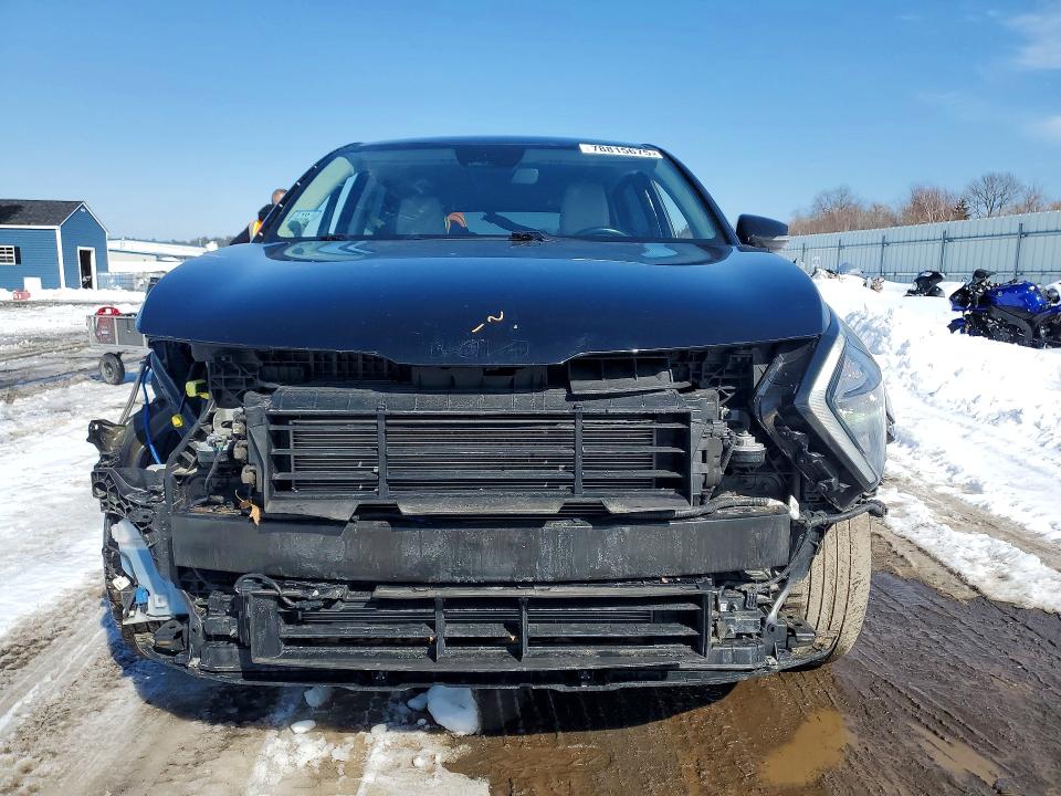 2023 Kia Sportage VIN 5XYK33AF5PG057500 COPART salvage auction — FRONT END, Ma - Cert Of Title-Salvage, sold $125 on 2026-07-15 (photo 5)