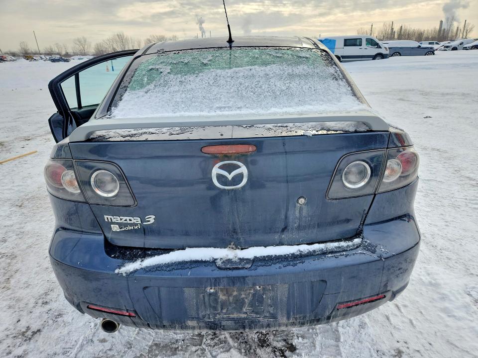 2009 Mazda 3 VIN JM1BK32F591256356 COPART salvage auction — SIDE, Qc - Gravement Accidente, sold $300 on 2026-07-21 (photo 6)