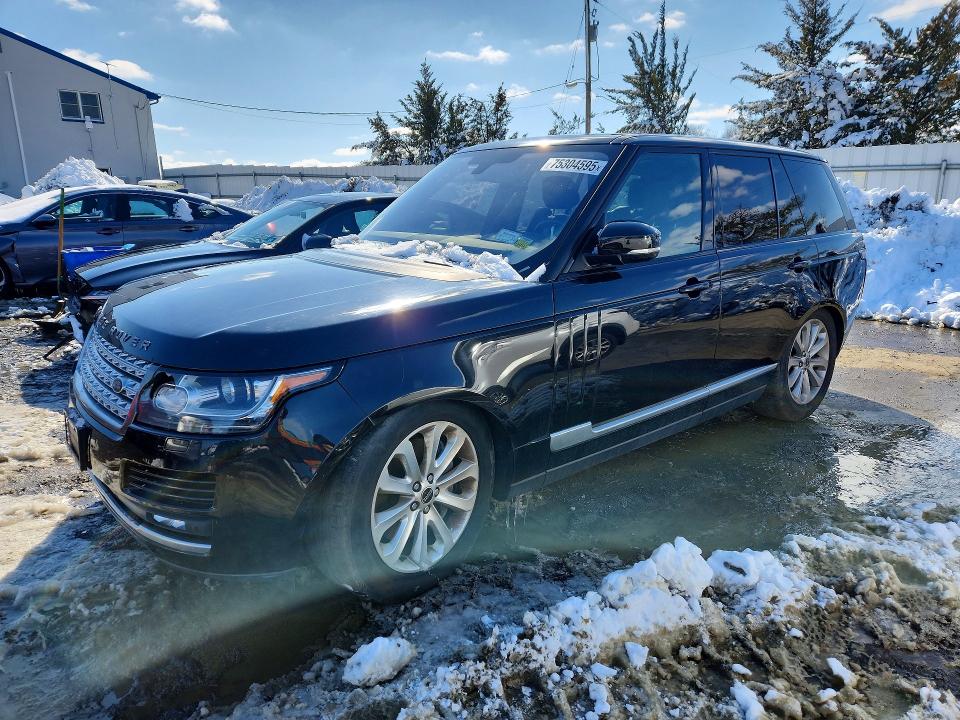 2016 Land rover RANGE ROVER VIN SALGS2PF0GA288226 COPART salvage auction — NORMAL WEAR, NY - CERTIFICATE OF TITLE, sold $7,400 on 2026-07-27 (photo 1)