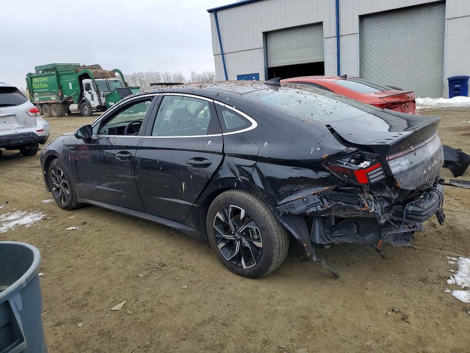 2025 Hyundai Sonata VIN KMHL64JA1SA515432 COPART salvage auction — REAR END, NJ - CERT OF TITLE-SALVAGE, sold $8,200 on 2026-07-20 (photo 2)