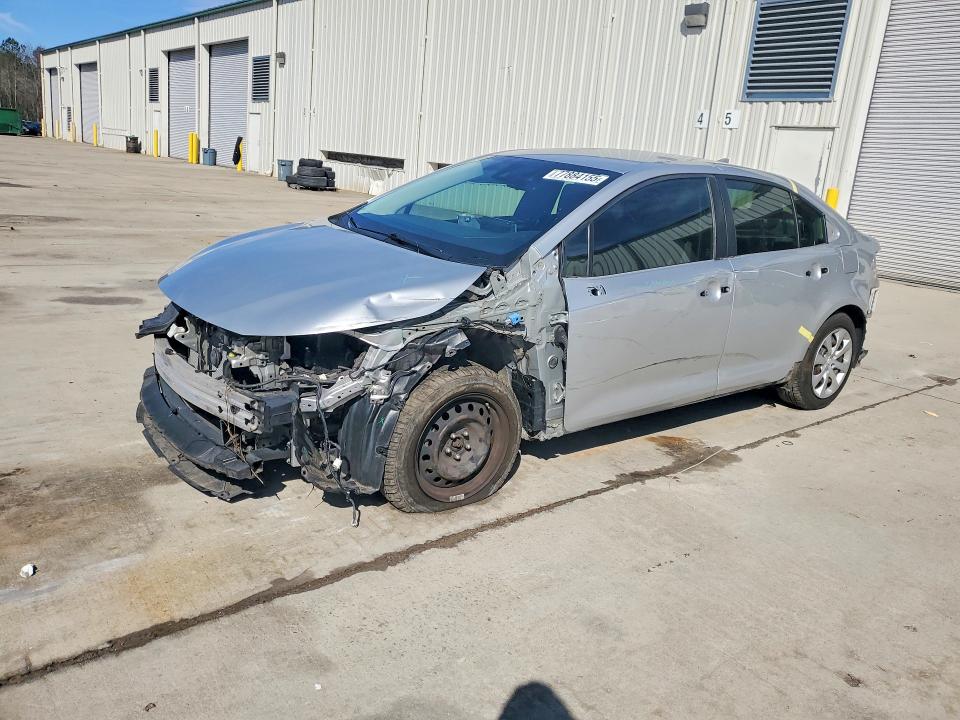 2021 Toyota Corolla VIN JTDEPMAE7MJ143711 COPART salvage auction — FRONT END, Sc - Cert Of Title-Salvage, sold $3,500 on 2026-07-07 (photo 1)