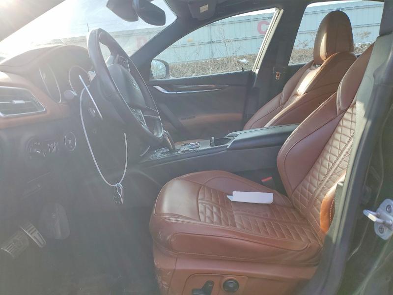 2019 Maserati Ghibli VIN ZAM57YTS8K1321998 COPART salvage auction — FRONT END, Mi - Certificate Of Title, sold $2,200 on 2026-07-22 (photo 7)