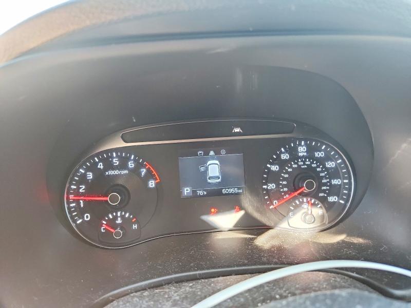 2022 Kia Soul VIN KNDJ23AU9N7180093 COPART salvage auction — FRONT END, Wv - Salvage Certificate, sold $3,200 on 2026-07-22 (photo 9)
