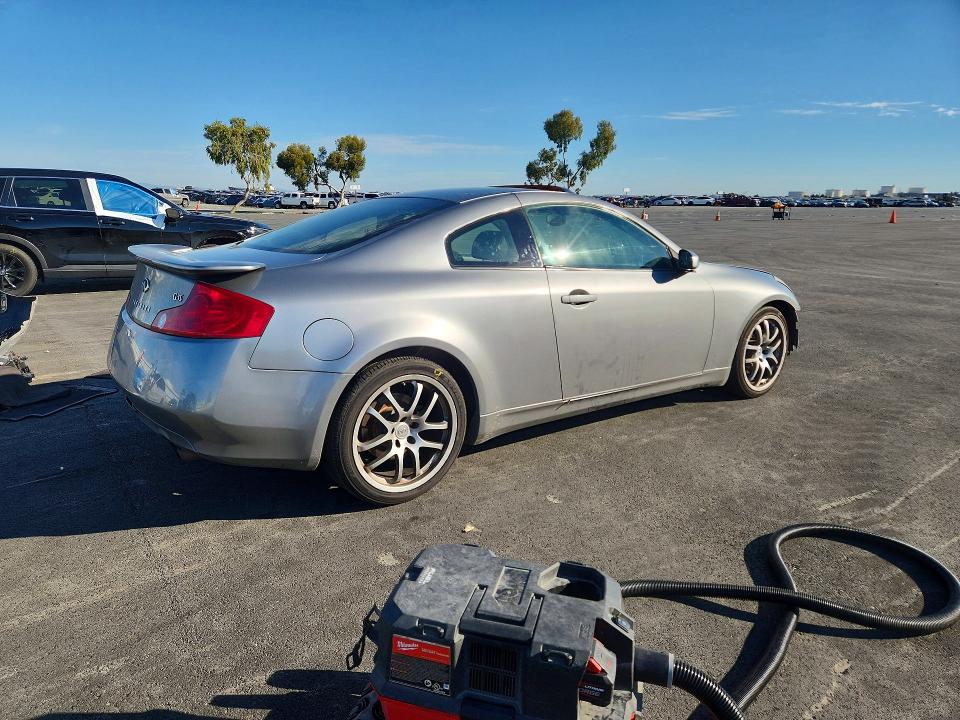 2005 Infiniti G35 VIN JNKCV54E35M412557 COPART salvage auction — FRONT END, CA - SALVAGE CERTIFICATE, sold $175 on 2026-07-13 (photo 3)