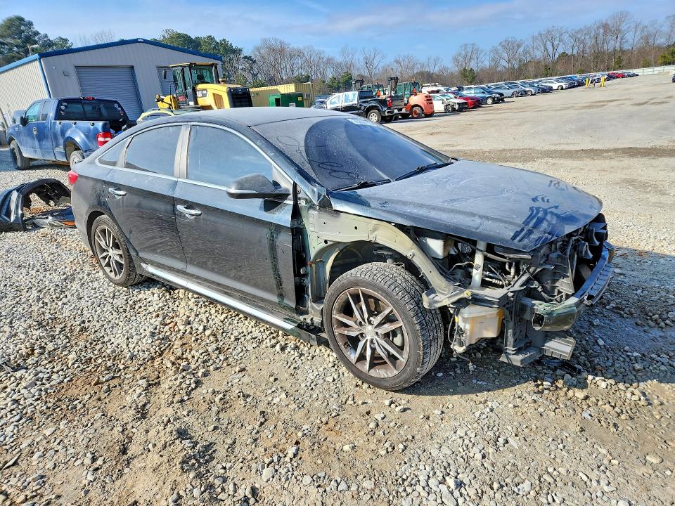 2015 Hyundai Sonata VIN 5NPE34AB0FH186011 COPART salvage auction — FRONT END, WA - VEHICLE CERT OF OWNERSHIP-TITL, sold $325 on 2026-07-23 (photo 4)