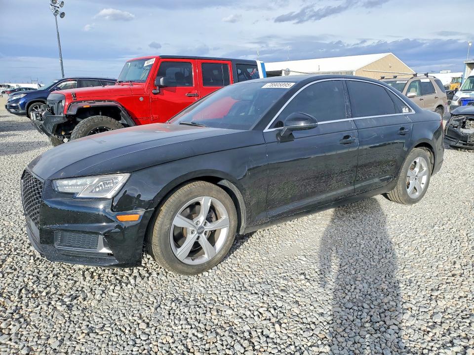 2019 Audi A4 VIN WAUGMAF44KA056813 — COPART salvage auction photo