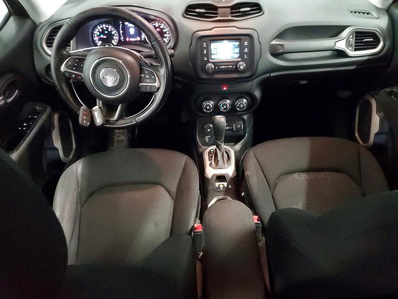 2017 Jeep Renegade VIN ZACCJBBB3HPG63394 COPART salvage auction — ROOF, PA - CERTIFICATE OF SALVAGE, sold $425 on 2026-07-29 (photo 8)