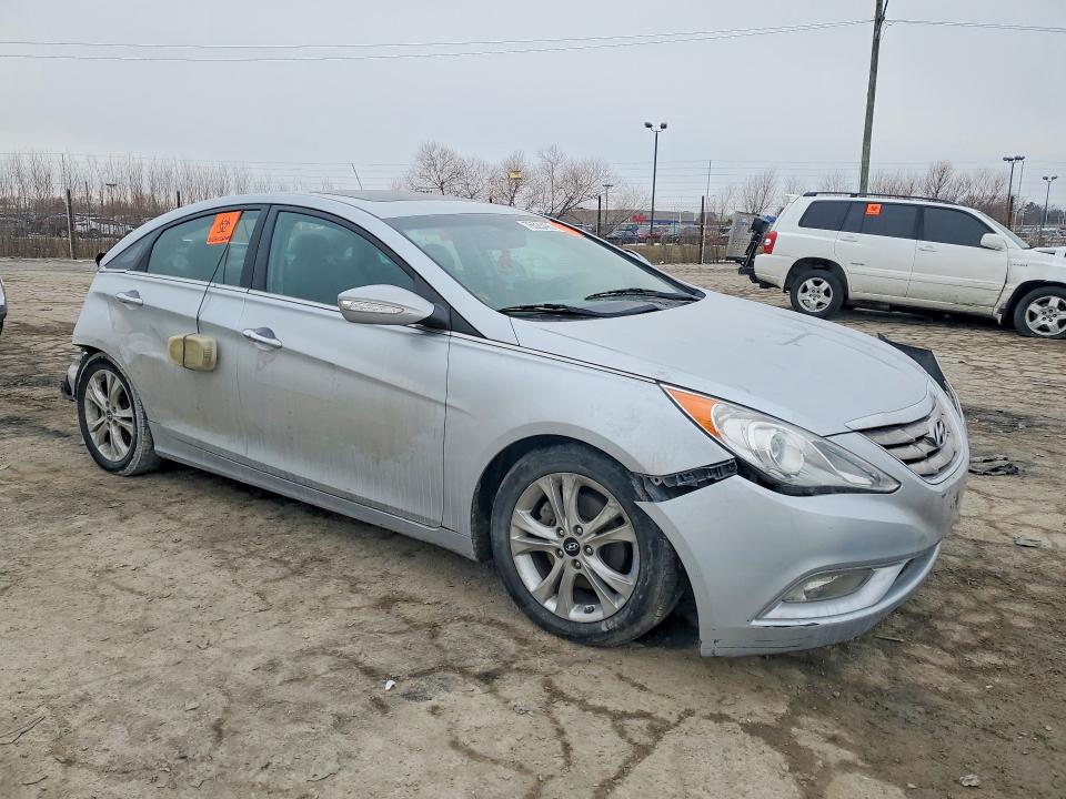 2013 Hyundai Sonata VIN 5NPEC4AC9DH682088 COPART salvage auction — REAR END, IN - BILL OF SALE - PARTS ONLY, sold $325 on 2026-07-24 (photo 4)