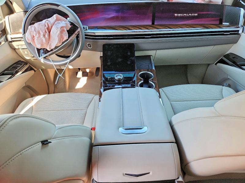 2026 Cadillac Escalade VIN 1GYS9MKL7TR225474 COPART salvage auction — Front End, MI - CERT OF TITLE-SALVAGE VEHICLE, sold $40,000 on 2026-04-09 (photo 8)