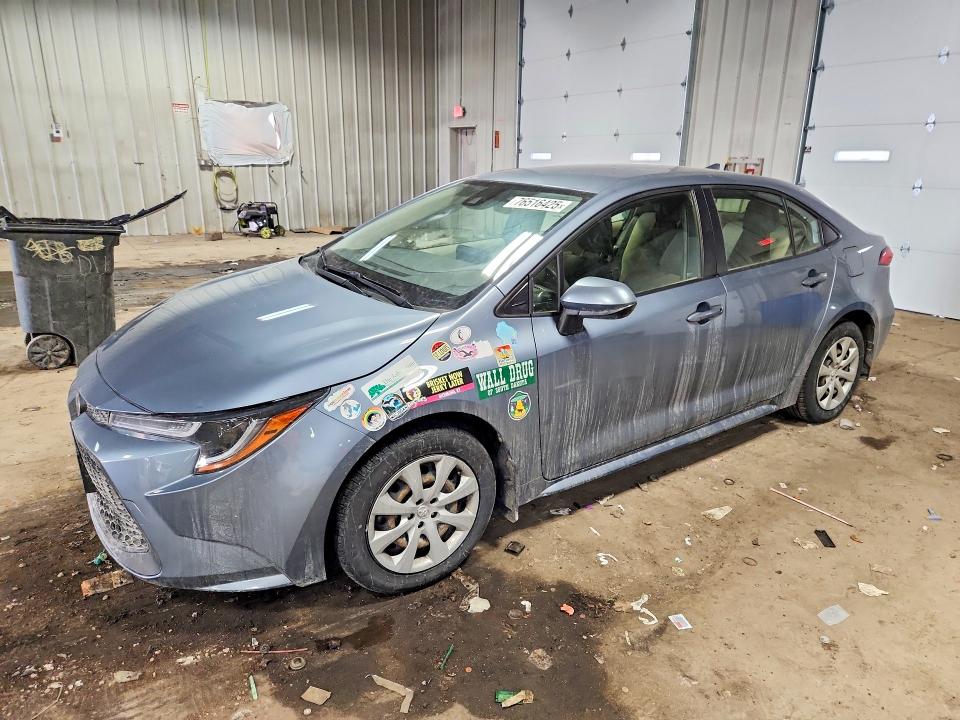 2022 Toyota Corolla VIN JTDEPMAEXNJ200839 COPART salvage auction — SIDE, WI - SALVAGE - MULTIPLE BRANDS, sold $4,250 on 2026-07-27 (photo 1)