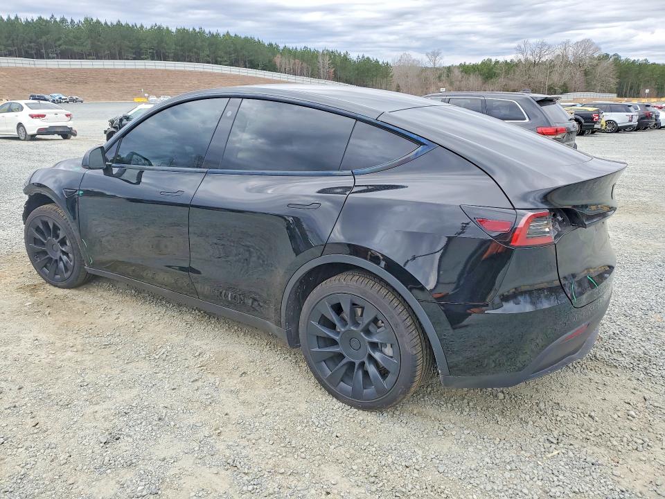 2022 Tesla Model y VIN 7SAYGDEE3NA007107 COPART salvage auction — FRONT END, Sc - Cert Of Title-Salvage, sold $4,650 on 2026-07-23 (photo 2)
