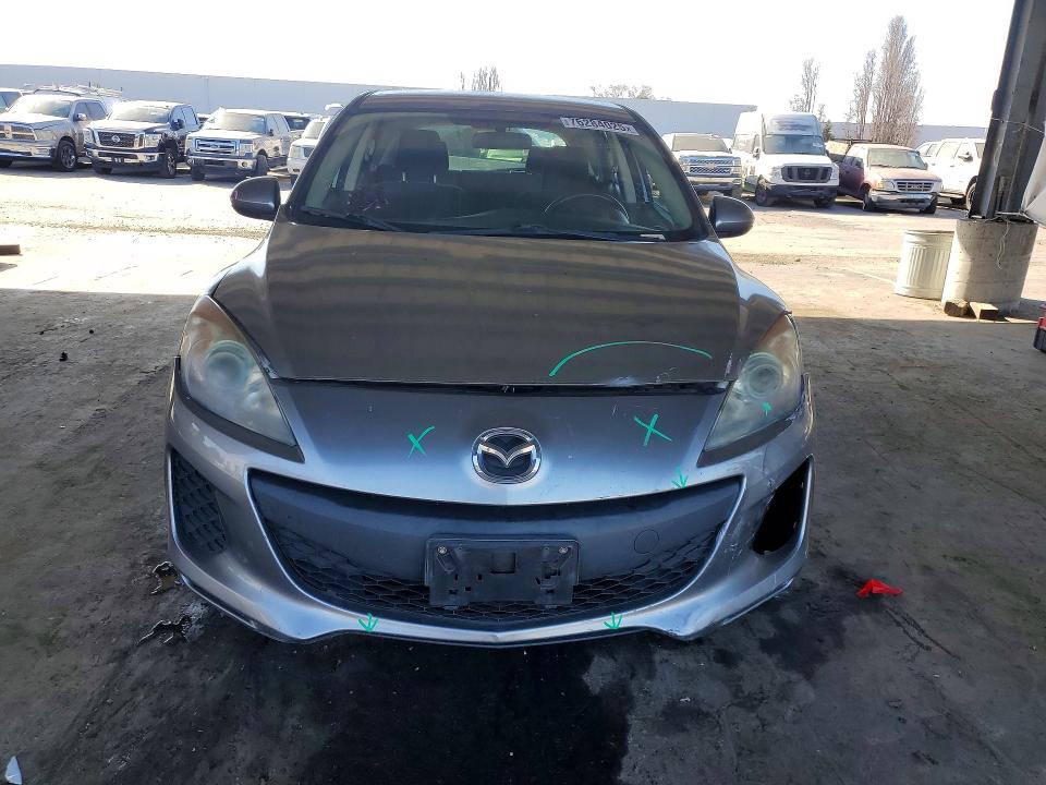 2013 Mazda 3 VIN JM1BL1LP2D1731365 COPART salvage auction — FRONT END, Salvage Title, sold $1,700 on 2026-07-09 (photo 5)