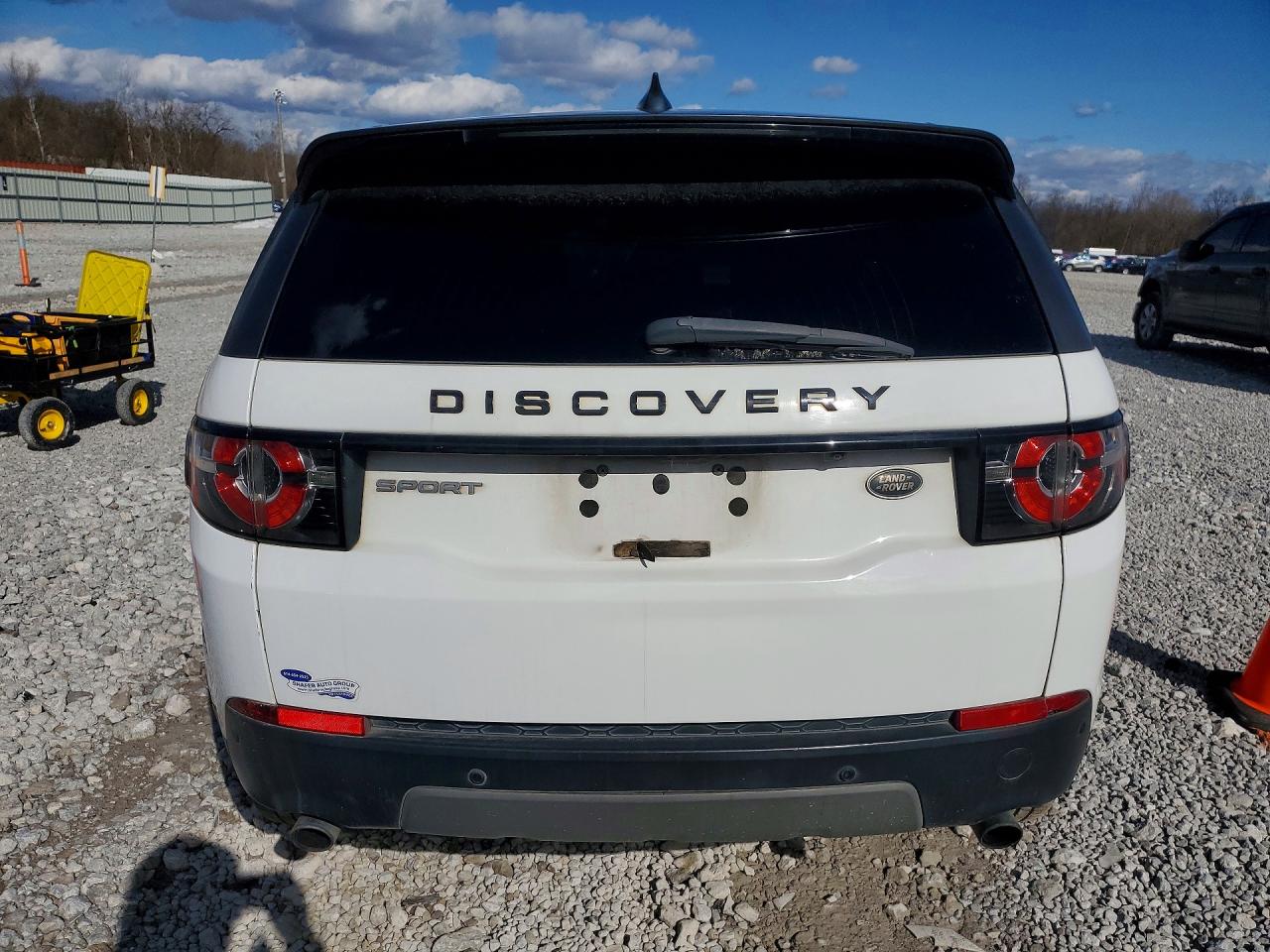 2017 Land rover Discovery VIN SALCP2BGXHH635814 COPART salvage auction — Front End, OH - CERTIFICATE OF TITLE, sold $1,850 on 2026-09-09 (photo 6)