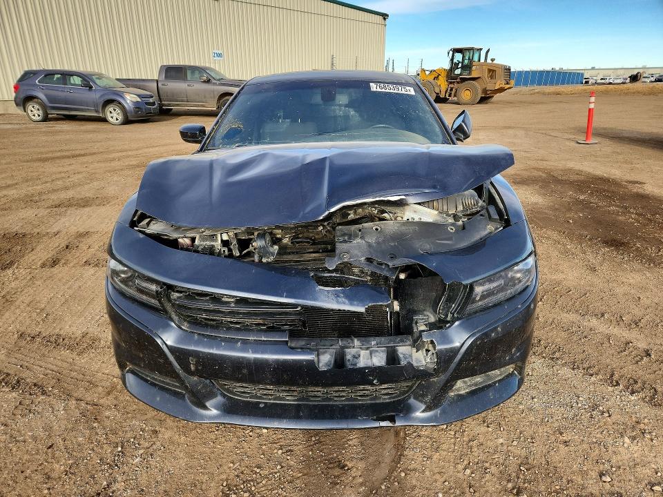 2018 Dodge Charger VIN 2C3CDXHG9JH242864 COPART salvage auction — FRONT END, Ab - Bos - Salvage, sold $3,900 on 2026-07-28 (photo 5)