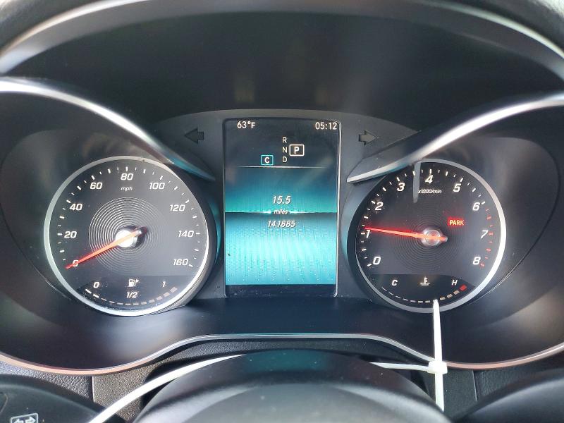 2022 Mercedes-benz Glc class VIN W1N0G8DBXNV331015 COPART salvage auction — Minor Dent/Scratches, CA - DIS/DLR/EXP ONLY CLEAN TITLE (P), sold $14,800 on 2026-03-30 (photo 9)