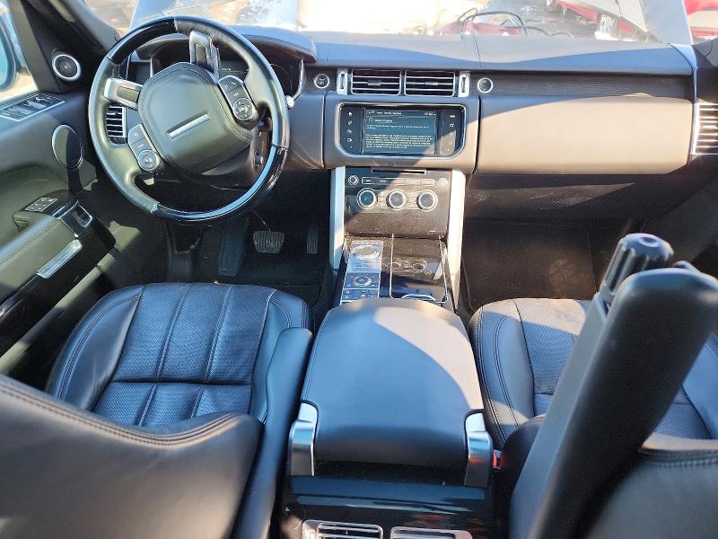 2016 Land rover RANGE ROVER VIN SALGS2PF0GA288226 COPART salvage auction — NORMAL WEAR, NY - CERTIFICATE OF TITLE, sold $7,400 on 2026-07-27 (photo 8)