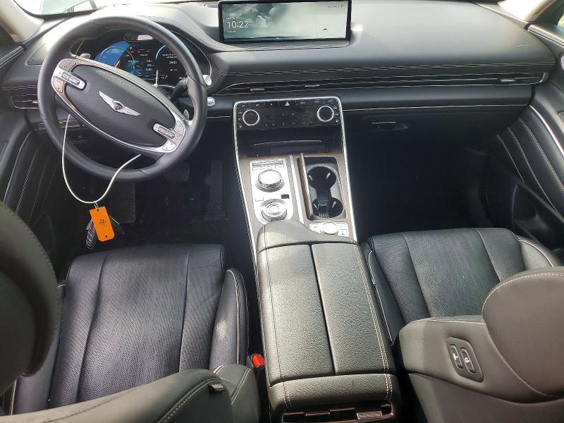 2023 Genesis Gv80 VIN KMUHBDSB2PU123074 COPART salvage auction — FRONT END, Ar - Cert Of Title-Salvage, sold $14,100 on 2026-07-06 (photo 8)