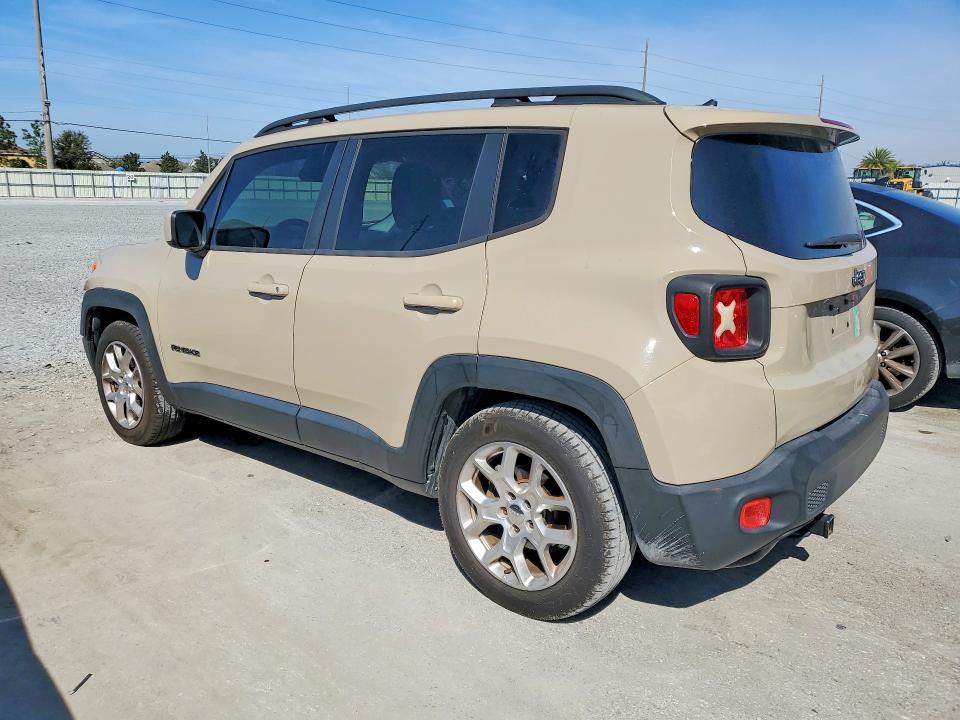 2015 Jeep Renegade VIN ZACCJABT2FPB37662 COPART salvage auction — SIDE, Fl - Cert Of Title Slvg Rebuildable, sold $1,600 on 2026-07-07 (photo 2)