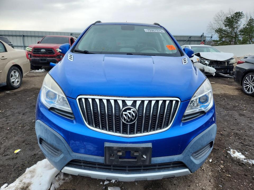 2016 Buick Encore VIN KL4CJASB3GB744862 COPART salvage auction — MINOR DENT/SCRATCHES, Md - Certificate Of Title, sold $625 on 2026-07-31 (photo 5)