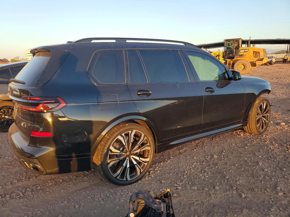 2024 BMW X7 VIN 5UX33EM04R9V48943 COPART salvage auction — FRONT END, AZ - CERT OF TITLE - SALVAGE, sold $42,000 on 2026-07-14 (photo 3)